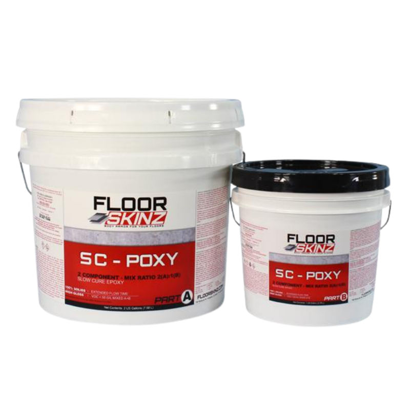 SC-Poxy - Slow Cure Epoxy Kit (For Metallic)